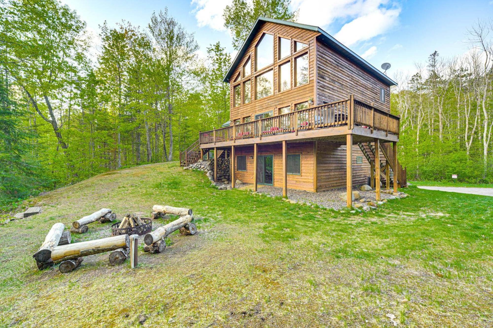 Scenic Hayward Lake View Retreat With Fire Pit Εξωτερικό φωτογραφία